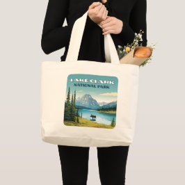 Activiteiten in de omgeving van Lake Clark Nationa Grote Tote Bag