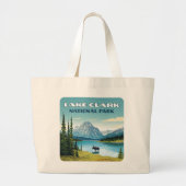 Activiteiten in de omgeving van Lake Clark Nationa Grote Tote Bag (Voorkant)