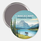 Activiteiten in de omgeving van Lake Clark Nationa Magneet (Voorkant / Achterkant)