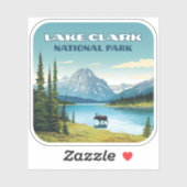 Activiteiten in de omgeving van Lake Clark Nationa Sticker (Vel)