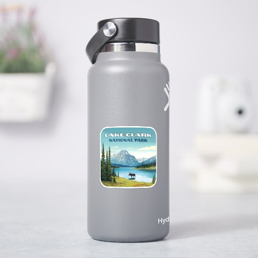 Activiteiten in de omgeving van Lake Clark Nationa Sticker (HydroFlask)