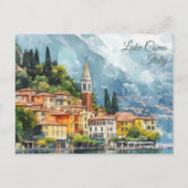 Activiteiten in de omgeving van Lake Como Italy Va Briefkaart (Voorkant)