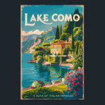 Activiteiten in de omgeving van Lake Como Painterl Poster<br><div class="desc">Lake Como schilderkunstig ontwerp. Het Comomeer,  in de regio Lombardije in Noord-Italië,  is een luxe resortgebied dat bekend staat om zijn dramatische landschap,  gelegen tegen de uitlopers van de Alpen.</div>