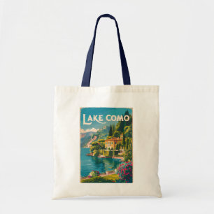 Activiteiten in de omgeving van Lake Como Painterl Tote Bag