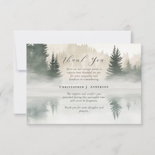 Activiteiten in de omgeving van Lake Forest Photo  Bedankkaart (Voorkant)