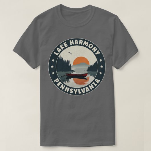Activiteiten in de omgeving van Lake Harmony Penns T-shirt (Design voorkant)