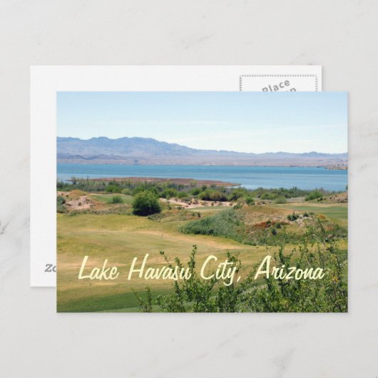 Activiteiten in de omgeving van Lake Havasu City P Briefkaart (Voorkant / Achterkant)