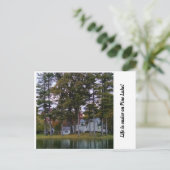 Activiteiten in de omgeving van Lake Home on Pine  Feestdagenkaart (Staand voorkant)