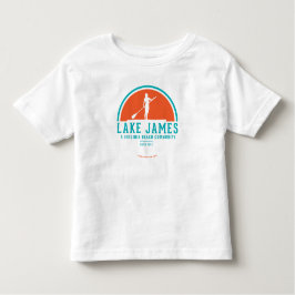 Activiteiten in de omgeving van Lake James Toddler Kinder Shirts