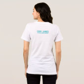 Activiteiten in de omgeving van Lake James Women's Tri-Blend Shirt (Achterkant volledig)