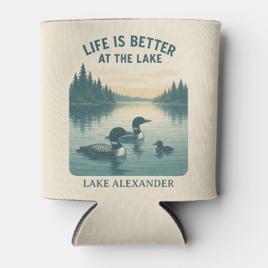 Activiteiten in de omgeving van Lake Loon Design C Blikjeskoeler (Voorkant)