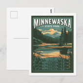 Activiteiten in de omgeving van Lake Minnewaska St Briefkaart (Voorkant / Achterkant)