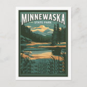 Activiteiten in de omgeving van Lake Minnewaska St Briefkaart (Voorkant)