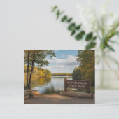 Activiteiten in de omgeving van Lake Minnewaska St Briefkaart (Staand voorkant)