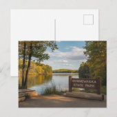 Activiteiten in de omgeving van Lake Minnewaska St Briefkaart (Voorkant / Achterkant)