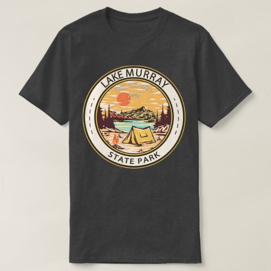 Activiteiten in de omgeving van Lake Murray State  T-shirt (Design voorkant)