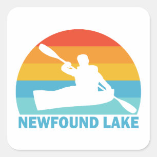 Activiteiten in de omgeving van Lake New Hampshire Vierkante Sticker