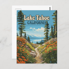 Activiteiten in de omgeving van Lake Tahoe Califor Briefkaart