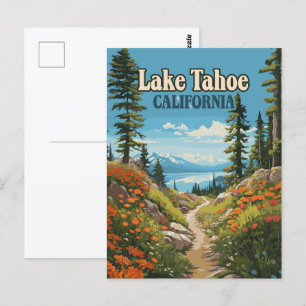 Activiteiten in de omgeving van Lake Tahoe Califor Briefkaart
