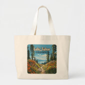 Activiteiten in de omgeving van Lake Tahoe Califor Grote Tote Bag (Voorkant)