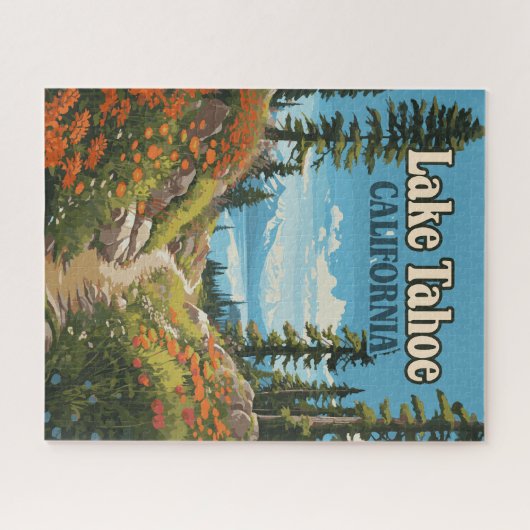Activiteiten in de omgeving van Lake Tahoe Califor Legpuzzel (Horizontaal)