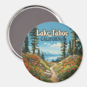 Activiteiten in de omgeving van Lake Tahoe Califor Magneet (Voorkant / Achterkant)