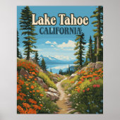 Activiteiten in de omgeving van Lake Tahoe Califor Poster (Voorkant)