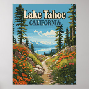 Activiteiten in de omgeving van Lake Tahoe Califor Poster