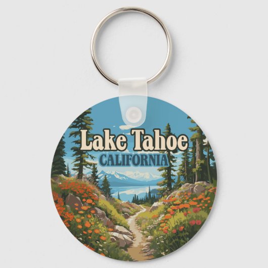 Activiteiten in de omgeving van Lake Tahoe Califor Sleutelhanger (Voorkant)