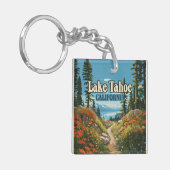 Activiteiten in de omgeving van Lake Tahoe Califor Sleutelhanger (Voorkant Links)