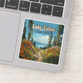 Activiteiten in de omgeving van Lake Tahoe Califor Sticker