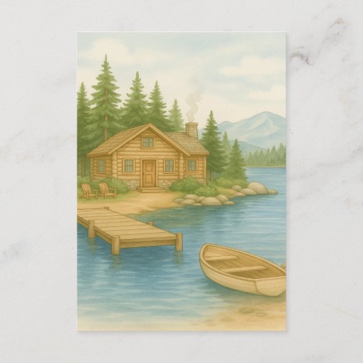 Activiteiten in de omgeving van Lake Tahoe Rustic  Informatiekaartje (Achterkant)