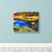 Activiteiten in de omgeving van Lake Tahoe Sand Ha Canvas Afdruk (Insitu (Houten vloer))