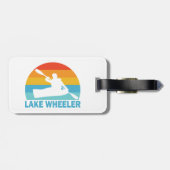 Activiteiten in de omgeving van Lake Wheeler North Bagagelabel (Achterkant horizontaal)