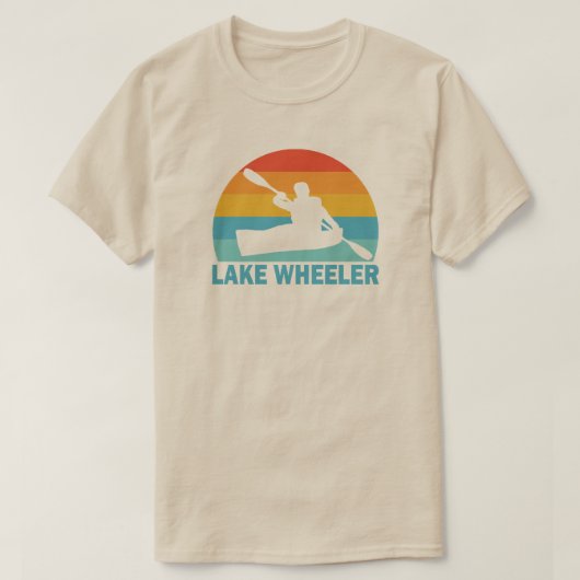 Activiteiten in de omgeving van Lake Wheeler North T-shirt (Design voorkant)
