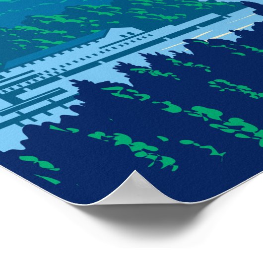 Activiteiten in de omgeving van Lake Winnipesaukee Poster (Hoek)