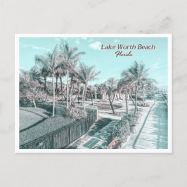 ACTIVITEITEN IN DE OMGEVING VAN LAKE WORTH BEACH - BRIEFKAART
