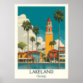 Activiteiten in de omgeving van Lakeland Florida V Poster (Voorkant)