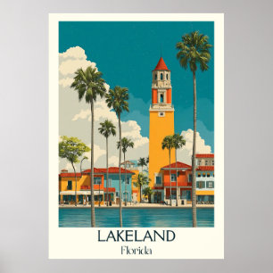 Activiteiten in de omgeving van Lakeland Florida V Poster