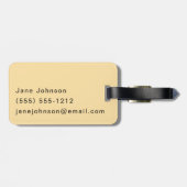 Activiteiten in de omgeving van Lamar Valley Bison Bagagelabel (Achterkant horizontaal)