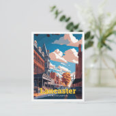 Activiteiten in de omgeving van Lancaster Pennsylv Briefkaart (Staand voorkant)