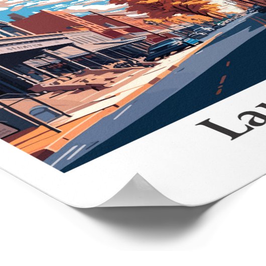 Activiteiten in de omgeving van Lancaster Pennsylv Poster (Hoek)