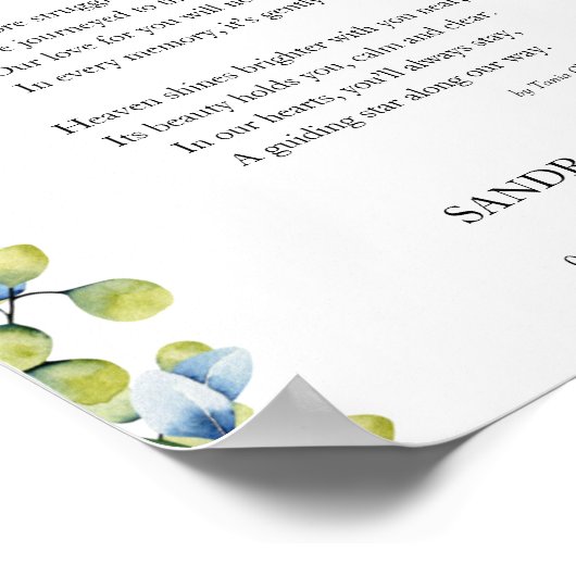 Activiteiten in de omgeving van Land of Light Fune Poster (Hoek)