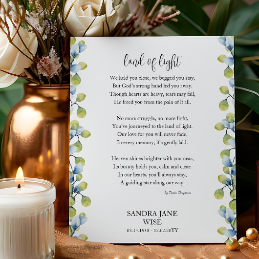 Activiteiten in de omgeving van Land of Light Fune Poster