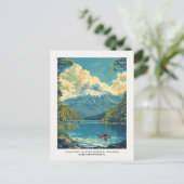 Activiteiten in de omgeving van Lanin National Bri Briefkaart (Staand voorkant)