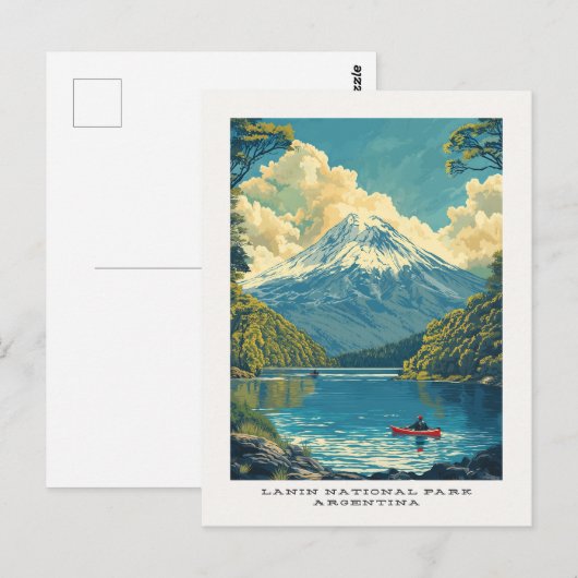 Activiteiten in de omgeving van Lanin National Bri Briefkaart (Voorkant / Achterkant)