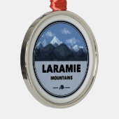 Activiteiten in de omgeving van Laramie Mountains  Metalen Ornament (Rechts)