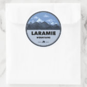 Activiteiten in de omgeving van Laramie Mountains Ronde Sticker (Tas)