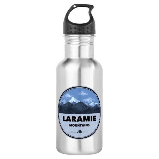 Activiteiten in de omgeving van Laramie Mountains Waterfles (Voorkant)