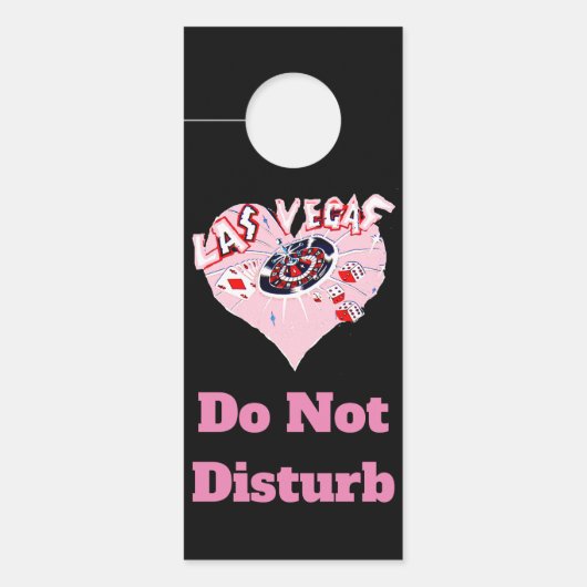 Activiteiten in de omgeving van Las Vegas Pink Hea Deurhanger (Voorkant)